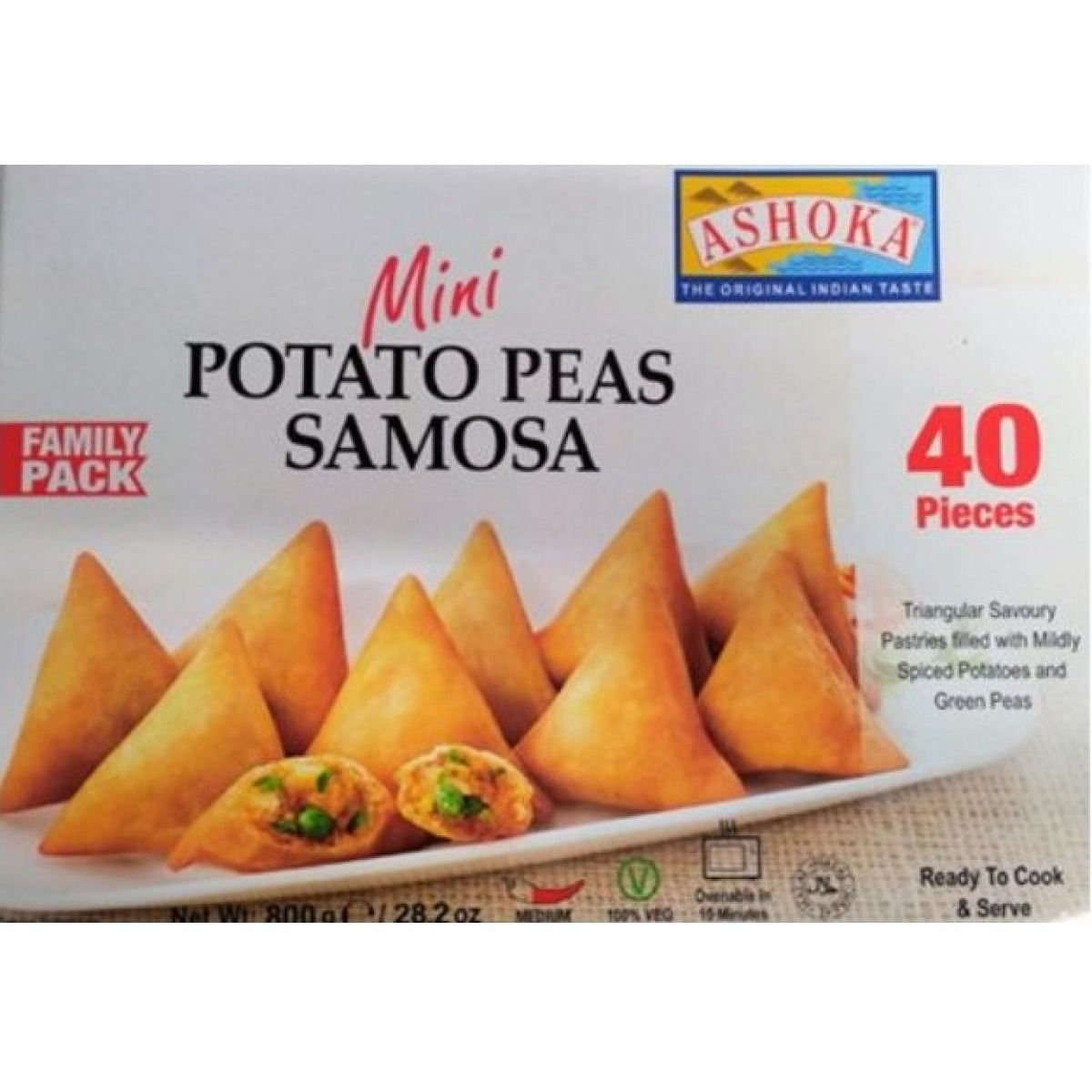 Ashoka Mini Jalapeno Cheese 20 Pc - 17.7 Oz