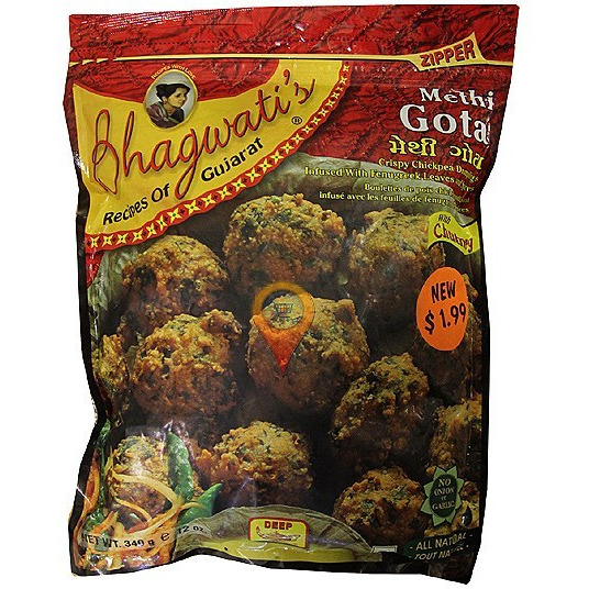 Bhagwatis Methi Gota - 12 Oz (341 Gm)