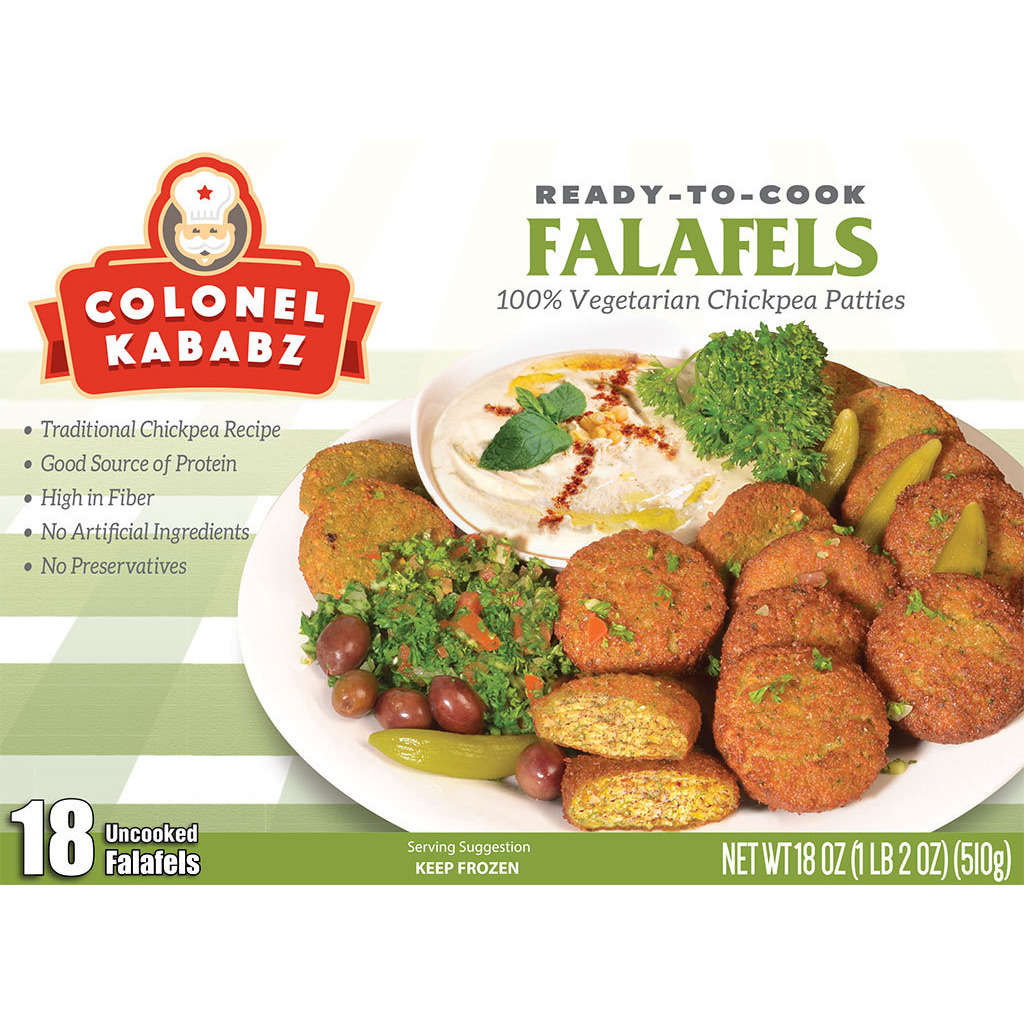 Colonel Kababz Falafels - 13.4 Oz