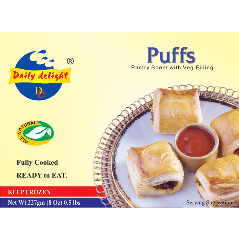 Daily Delight Puffs Vegetable - 8 Oz