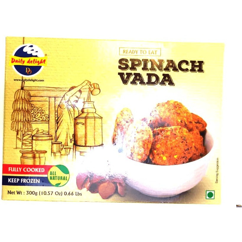 Daily Delight Spinach Vada - 10.57 Oz