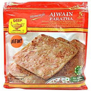 Deep Ajwain Paratha 5 Pc - 340 Gm (12 Oz)