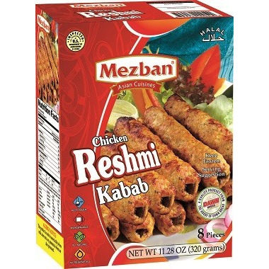 Mezban Chicken Reshmi Kebab - 9.87 Oz