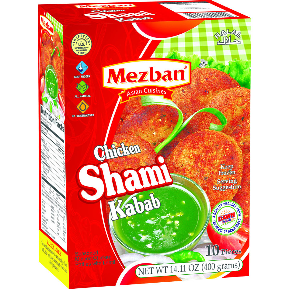 Mezban Chicken Shami Kabab - 13.4 Oz