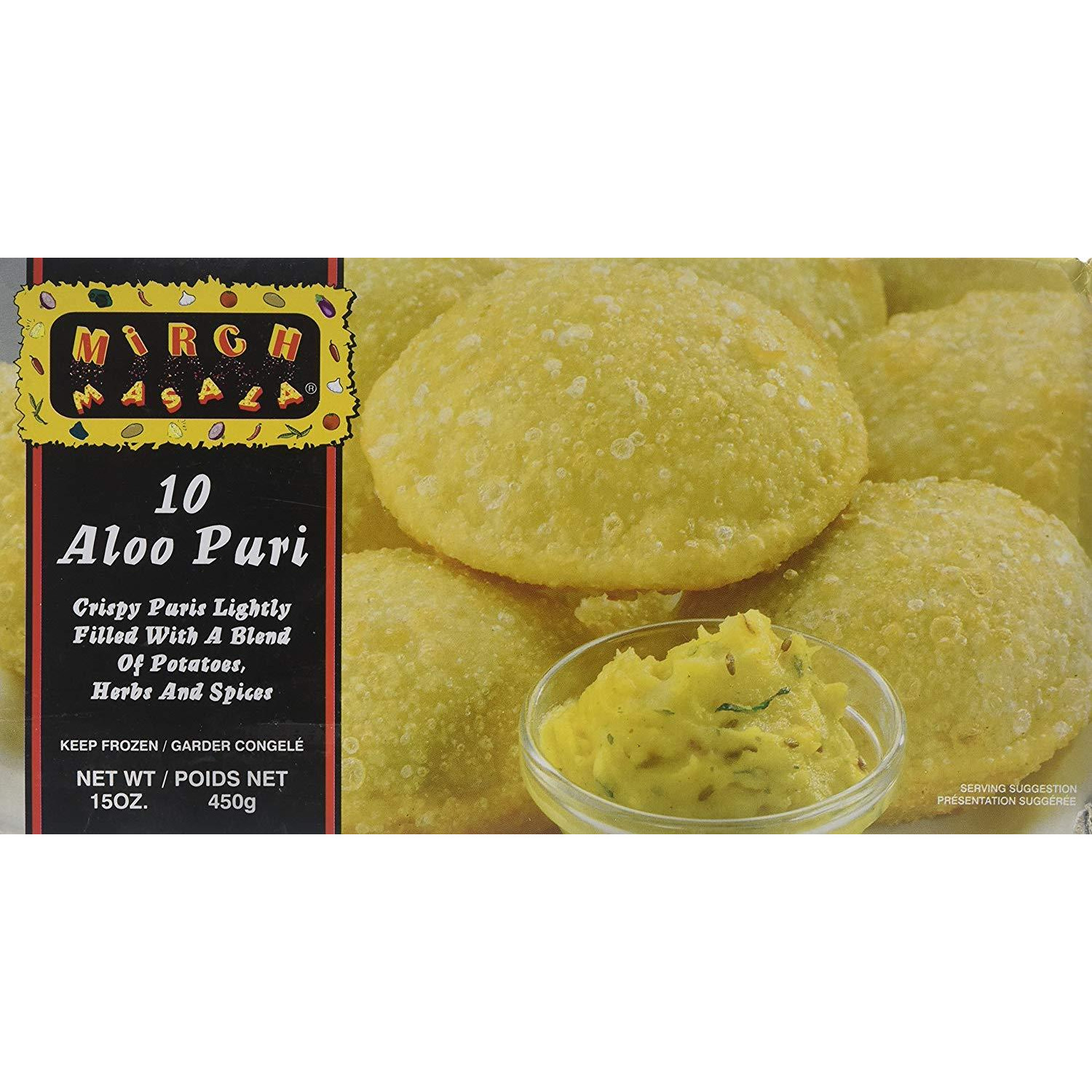 Mirch Masala 10 Aloo Puri - 15 Oz (450 Gm )
