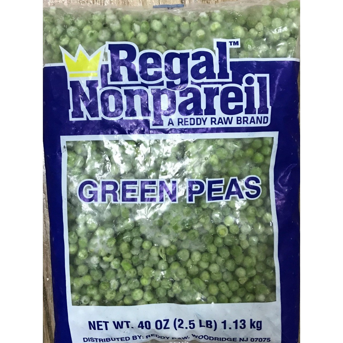 Nonpareli Green Peas - 40 Oz