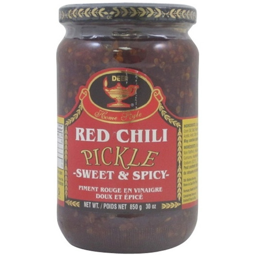 Deep Red Chilli Pickle - 30 Oz