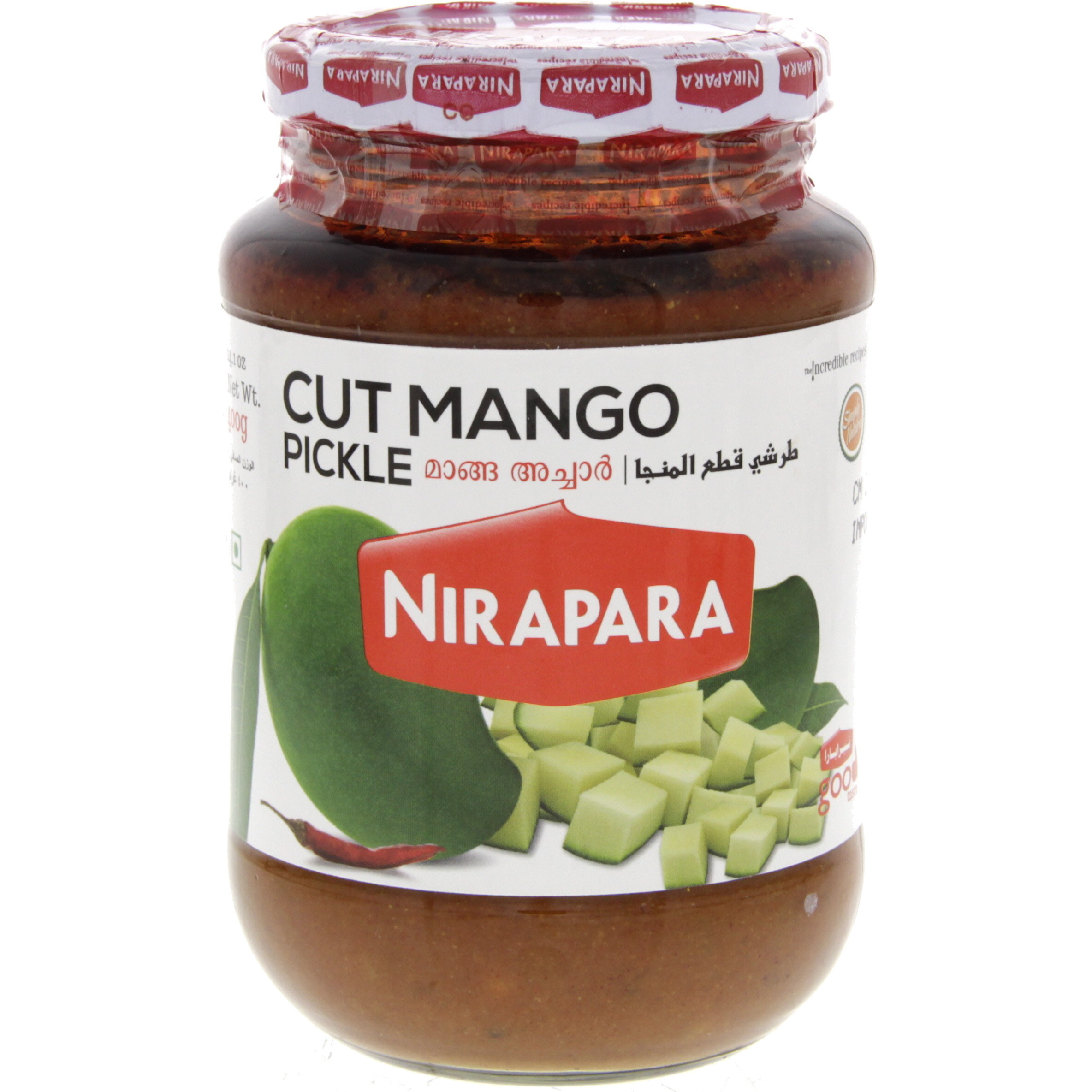Nirapara Cut Mango Pickle - 400 Gm