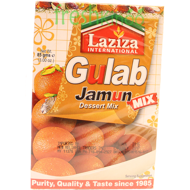 Laziza Gulab Jamun Mix - 85 Gm