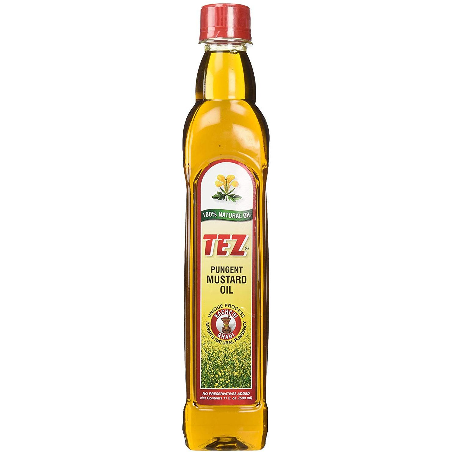 Tez Premium Virgin Indian Mustard Oil - 64 Oz (1.90 L)
