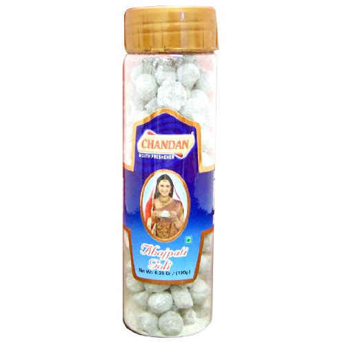 Case of 10 - Chandan Chews Abajpati Goli - 6.35 Oz (180 Gm)