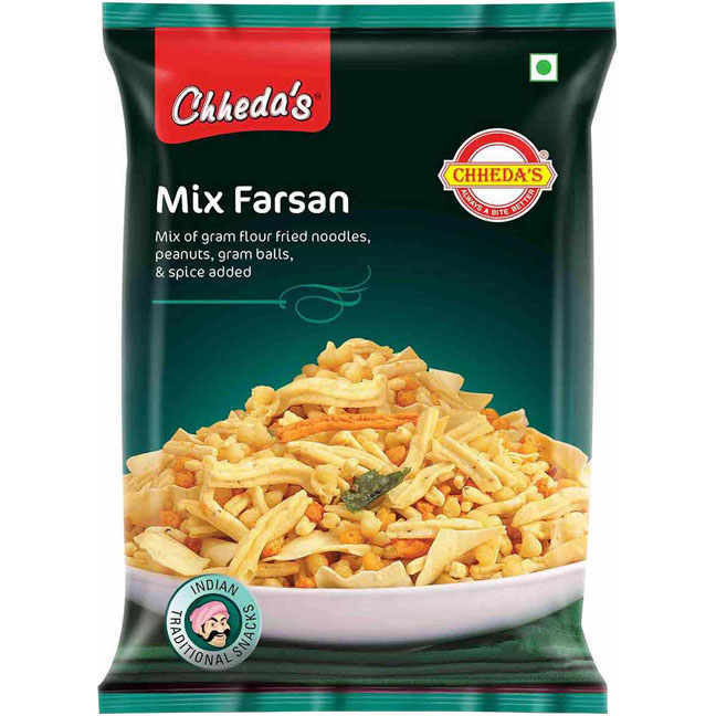 Case of 30 - Chheda's Mix Farsan - 180 Gm (6 Oz)