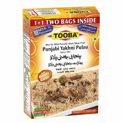 Tooba Punjabi Yakhni Pulau - 120 Gm