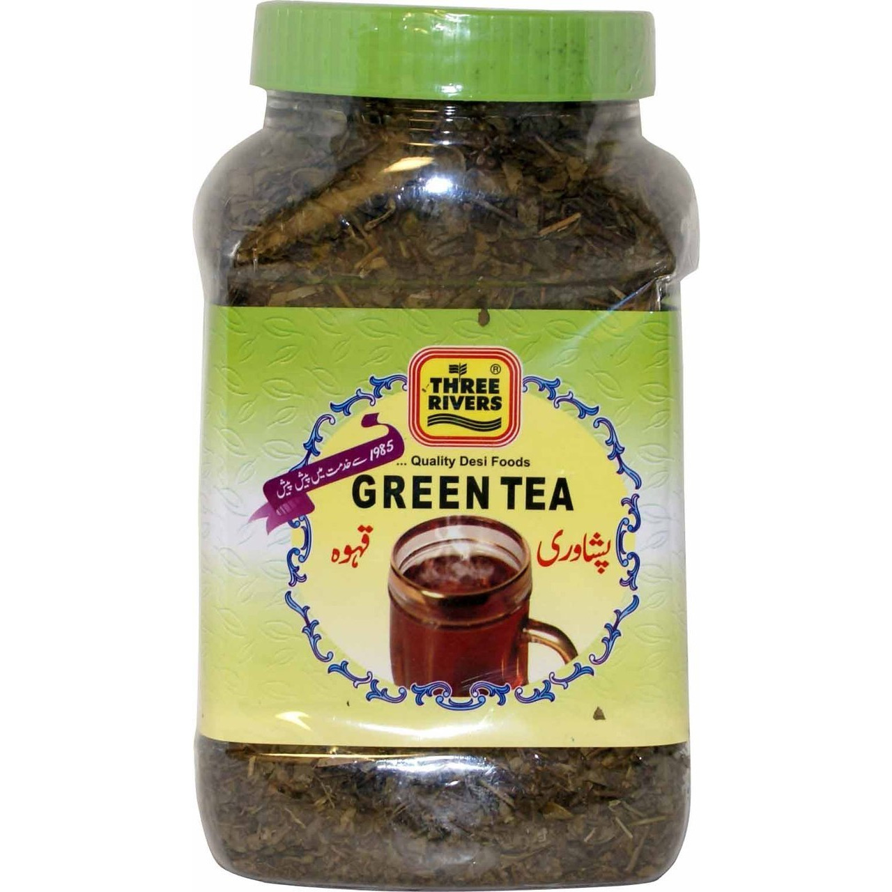 Three Rivers Green Tea Jar - 4.41 Oz