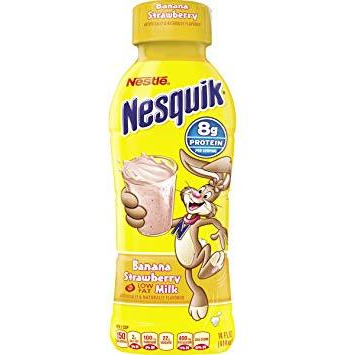 Nestle Nesquik Banana Strawberry - 14 Oz