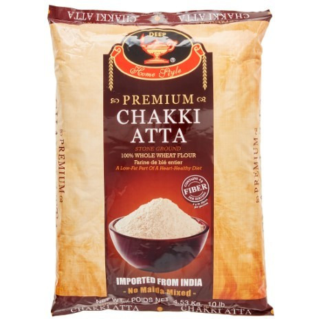 Deep Chakki Whole Wheat Atta - 10 Lb (4.5 Kg)