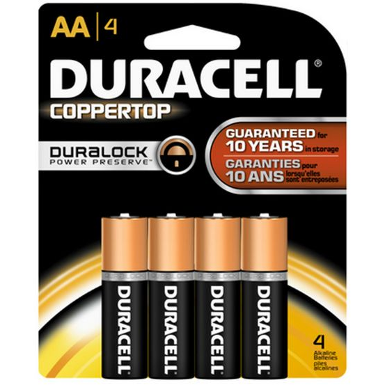 Duracell Aa4 1 Pack