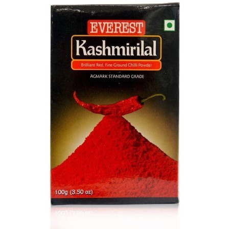 Everest Kashmirilal Red Chilli Powder - 100 Gm (3.5 Oz)