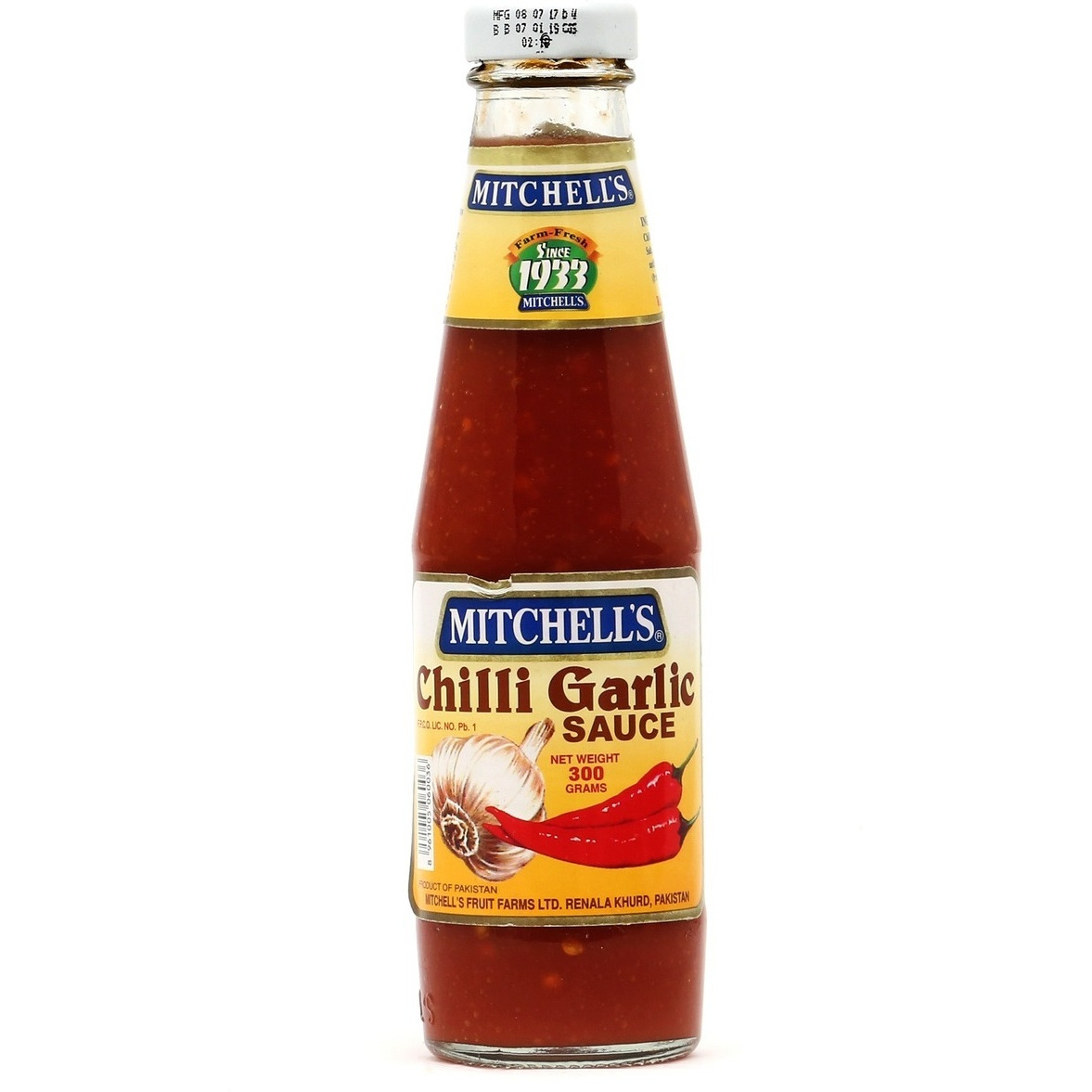 Mitchells Chilli Garlic Sauce - 300 G