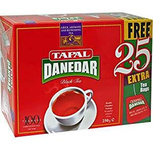Tapal Danedar Black 100 Tea Bags - 250 Gm (8.8 Oz)