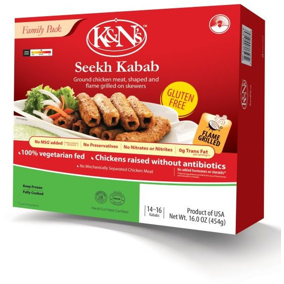 K&N Seekh Kabab - 454 Gm (16 Oz)