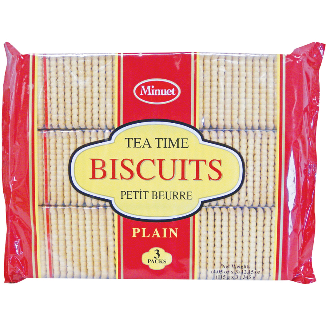 Minuet Plain Biscuits - 345 g