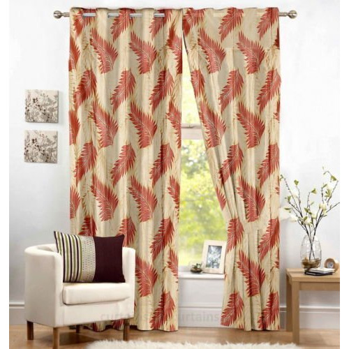 Buy Online India Set Of 2 Candy Plain Maroon Curtains Hf274 From