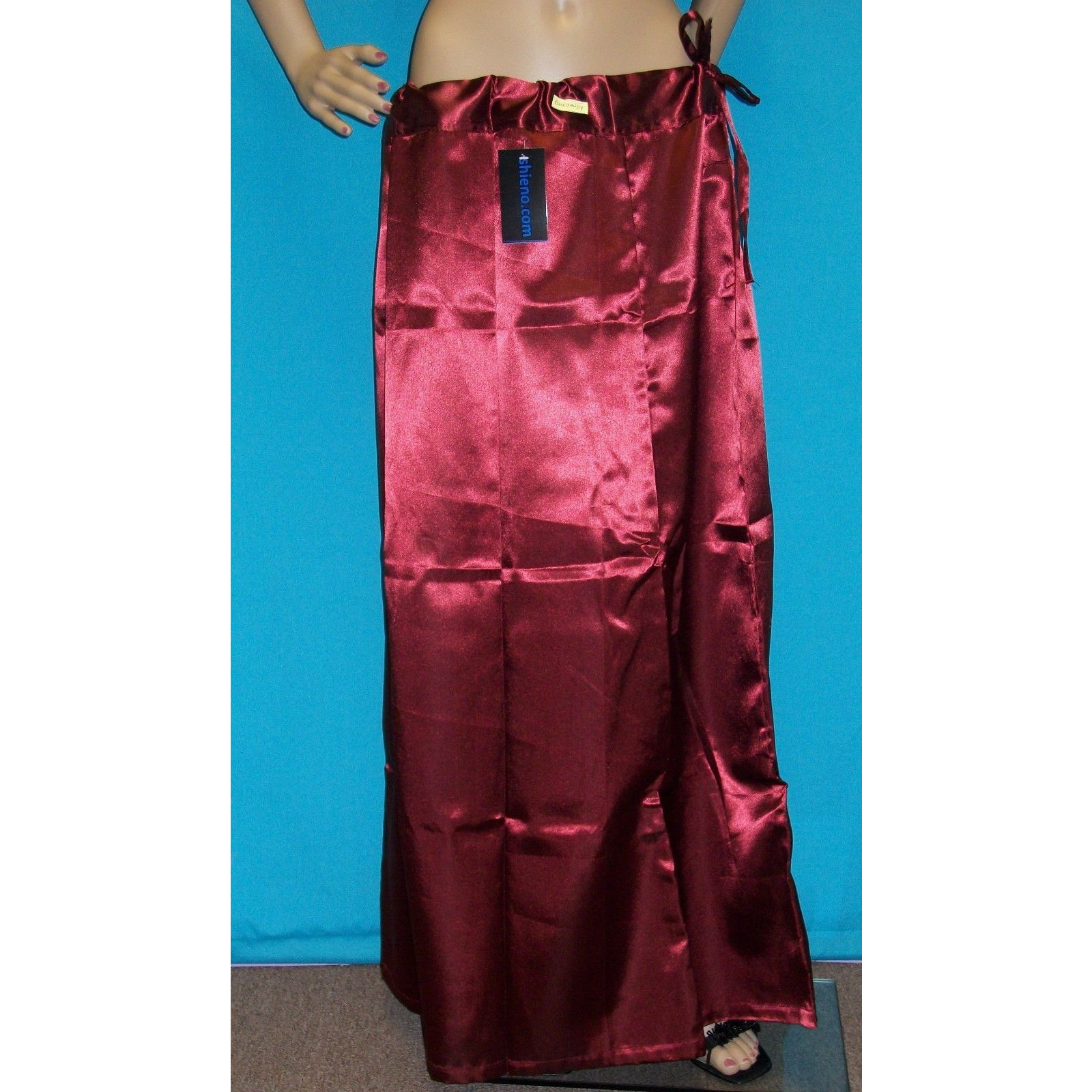 Petticoat 508 Satin Underskirt Inskirt Saree Petticoat Large Size Assorted Color