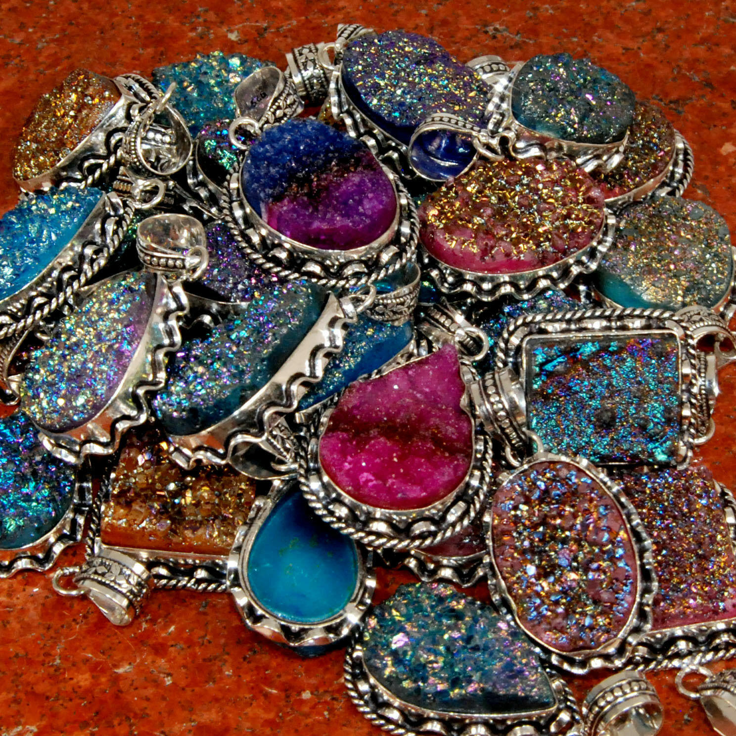 Druzy jewelry wholesale deals