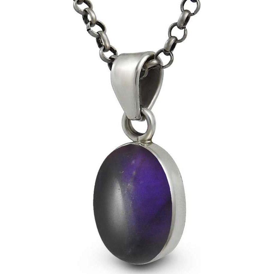 Classic Design Amethyst Gemstone Silver Jewelry Pendant