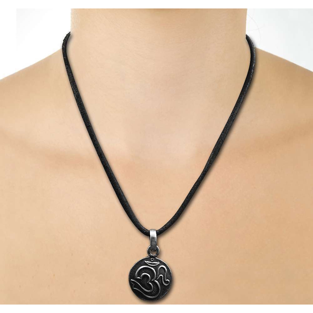 Dream Day 925 Sterling Silver Om Pendant