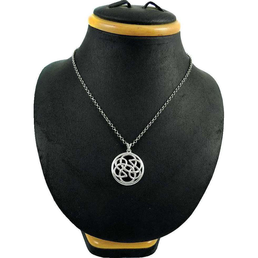 So In Love  Filigree Sterling Silver Jewelry Pendant