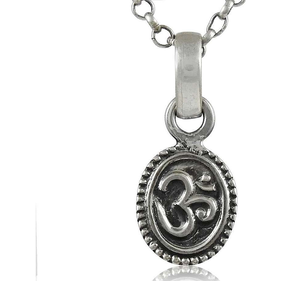 Lovely 925 Sterling Silver OM Pendant