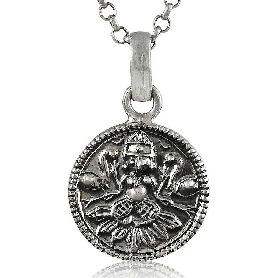 Inian Fashion 925 Sterling Silver God Pendant