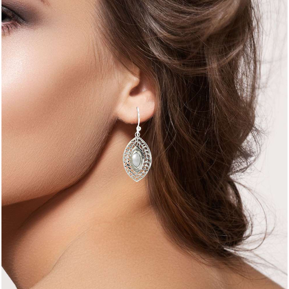Big Secret Design  Pearl 925 Sterling Silver Earrings
