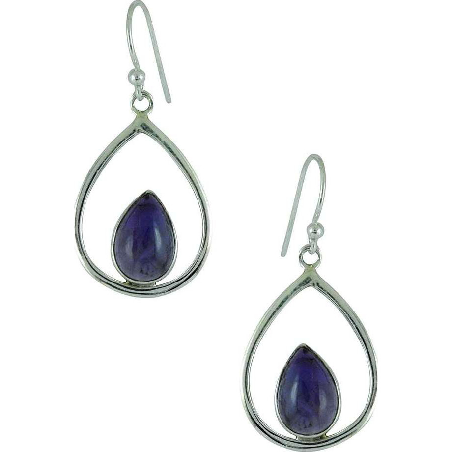 Blooming Garden  Amethyst 925 Sterling Silver Earrings