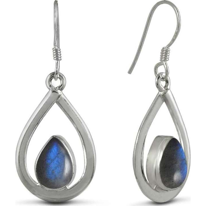 Manufacturer  Labradorite Gemstone Silver Jewelry Earrings
