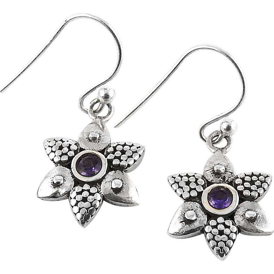 Breathtaking Amethyst 925 Sterling Silver Earrings