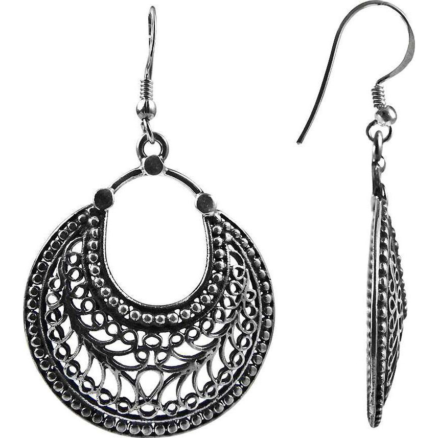 Big Grand Love!! 925 Sterling Silver Earrings