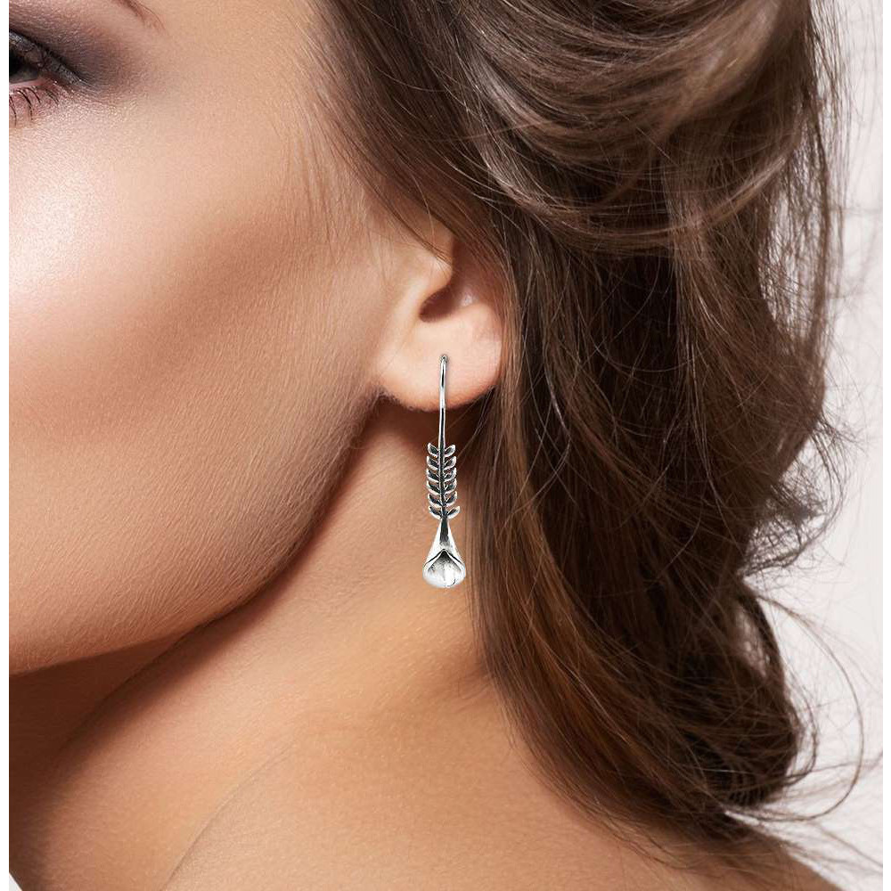 Breathtaking 925 Sterling Silver Earrings