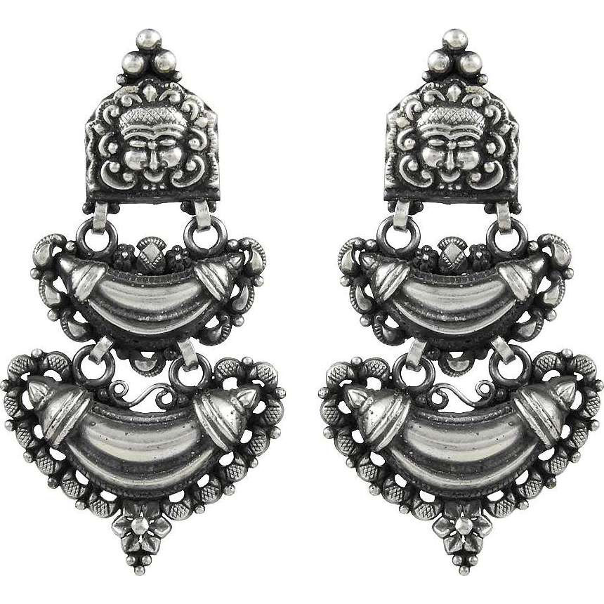 Attractive Design!! 925 Sterling Silver Earrings