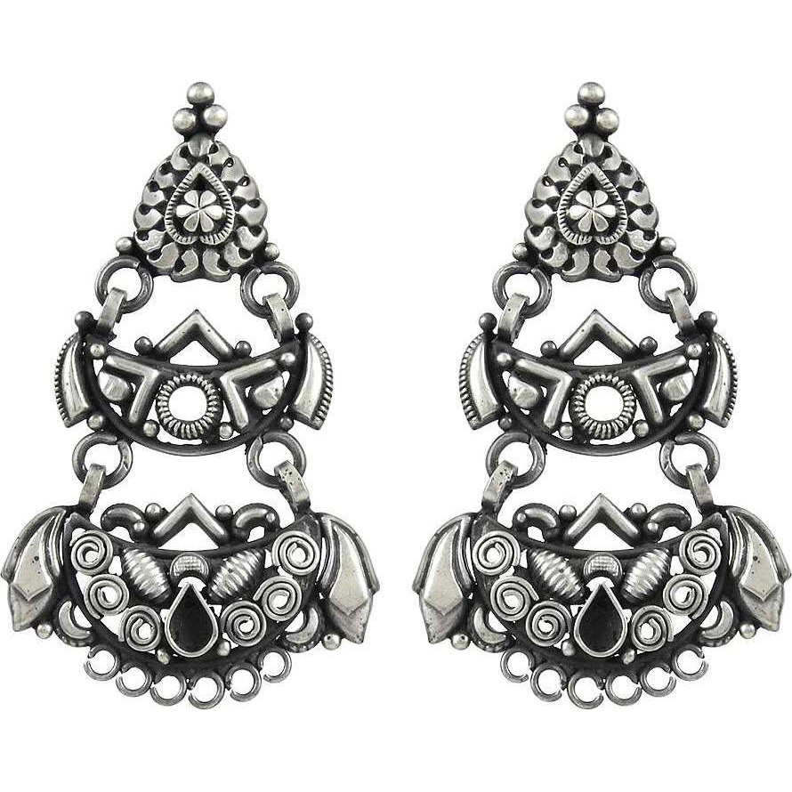 Personable 925 Sterling Silver Earrings