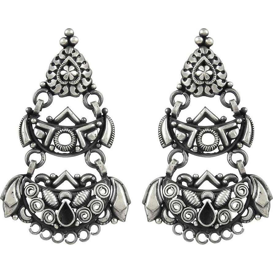 Personable!! 925 Sterling Silver Earrings