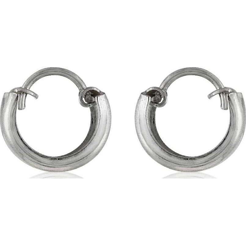 Fantastic!! 925 Sterling Silver Hoop Earrings