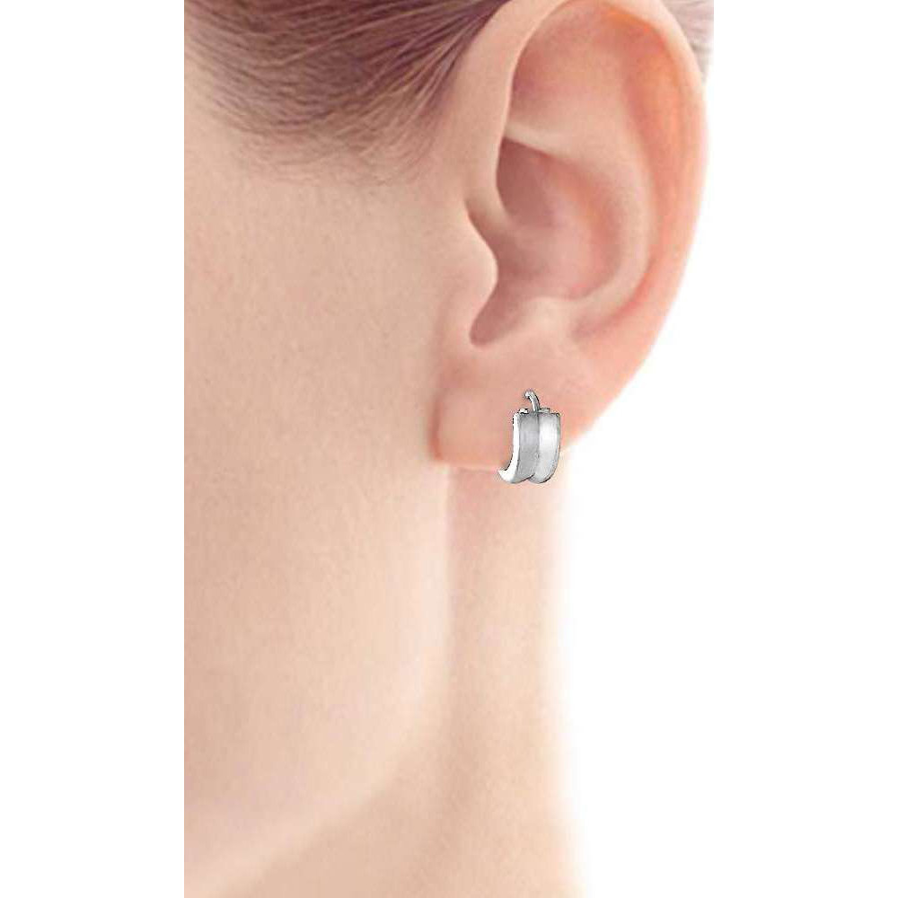 Fantastic 925 Sterling Silver Hoop Earrings