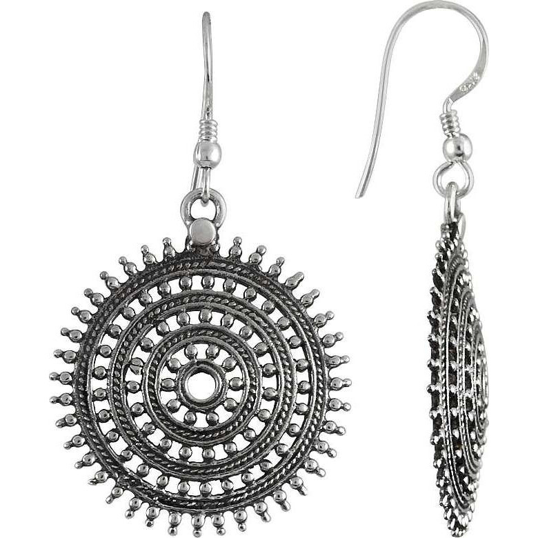 Amazing  925 Sterling Silver Dangle Earrings