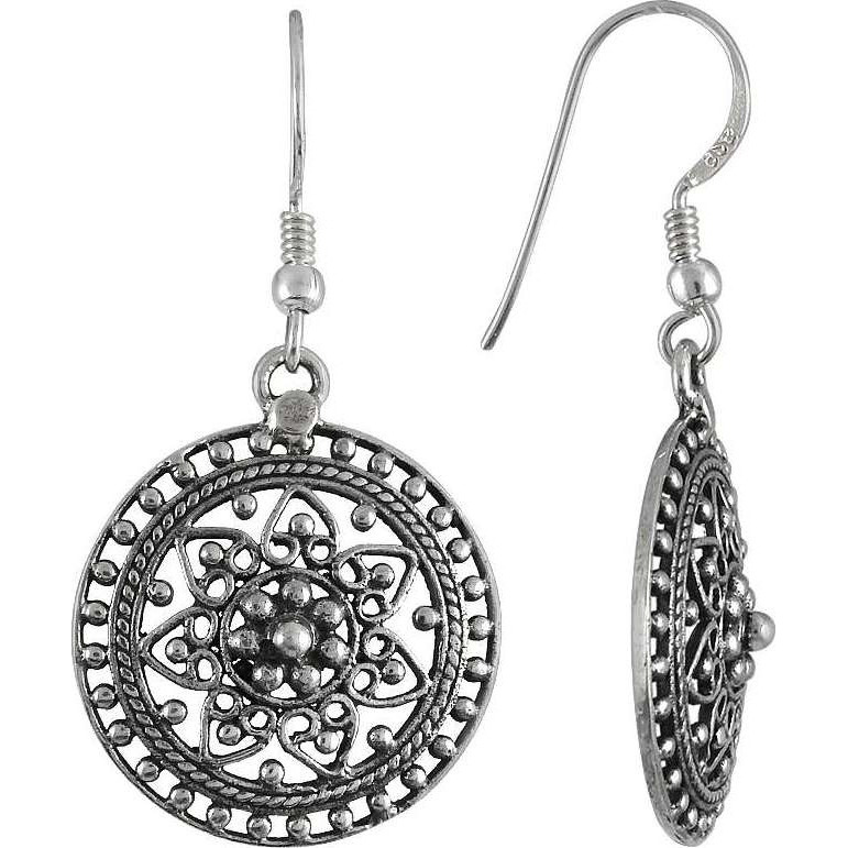 Gorgeous  925 Sterling Silver Dangle Earrings