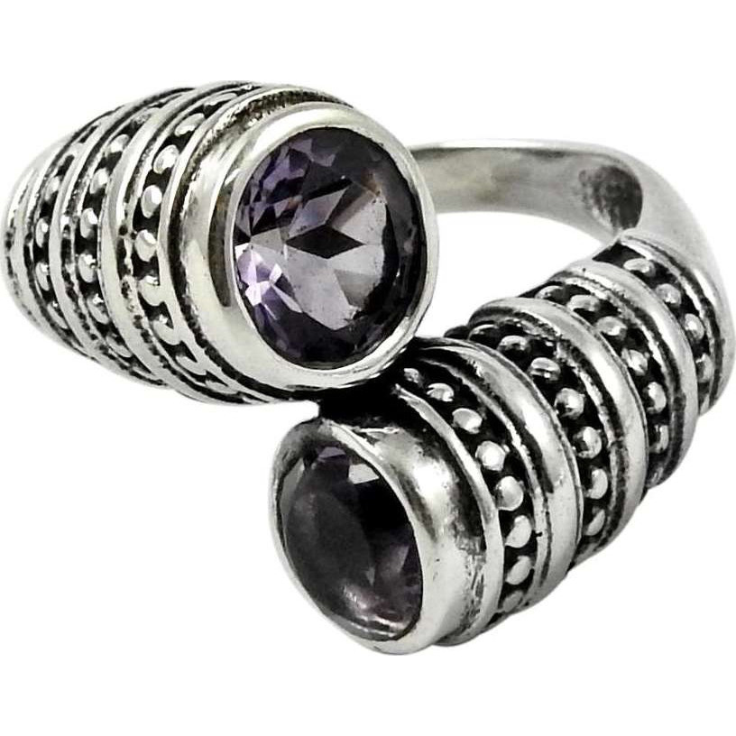 Exclusive 925 Sterling Silver Amethyst Ring