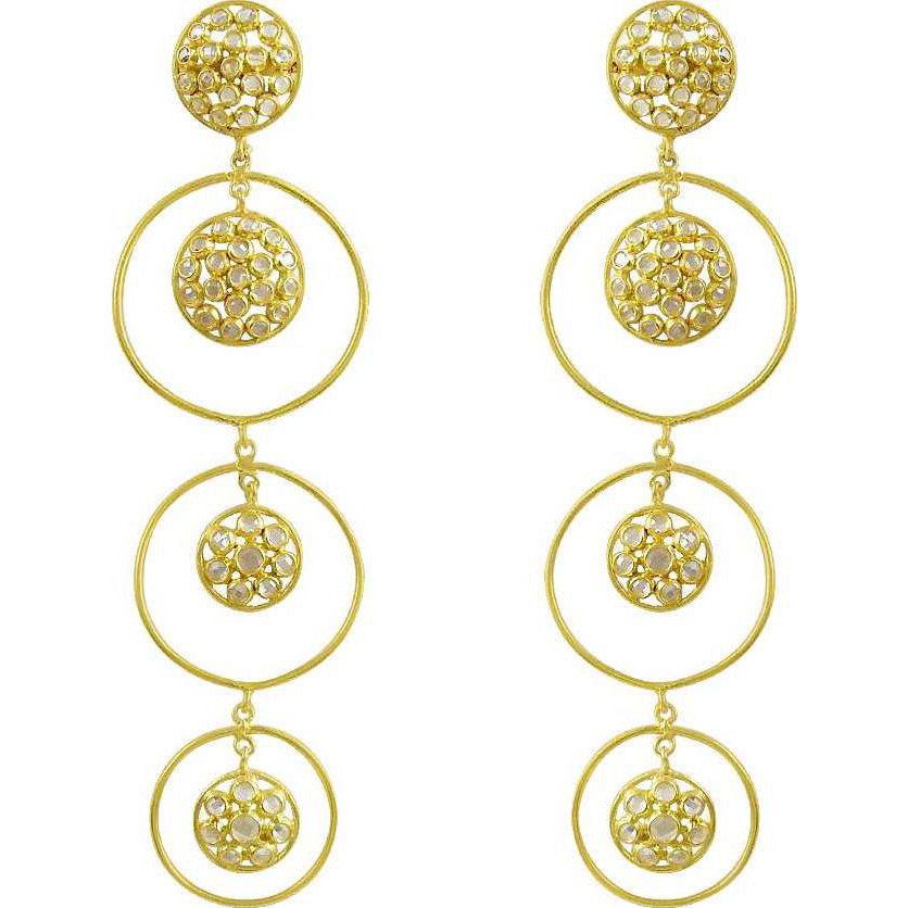 Big Love's Victory  925 Sterling Silver White CZ Earrings