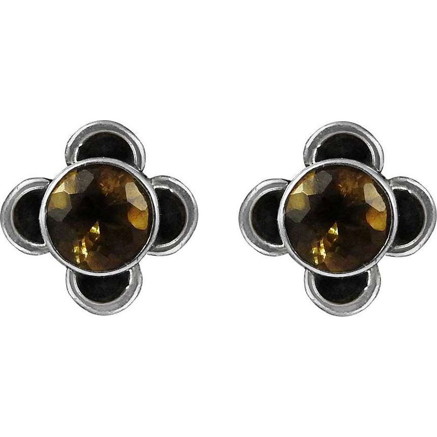 Big New Awesome! Citrine 925 Sterling Silver Earrings